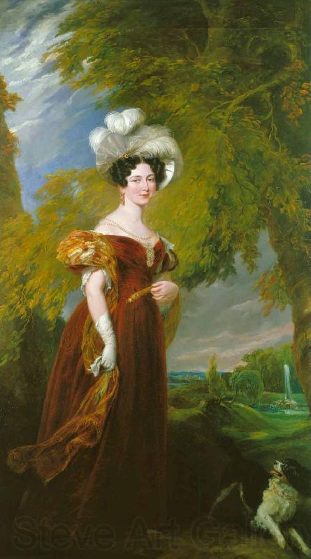 George Hayter Portrait of Victoria Spain oil painting art